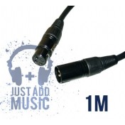 Cablu XLR Tata - XLR Mama - 1m