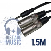 Cablu JACK 3.5mm - XLR Tata - 1.5m