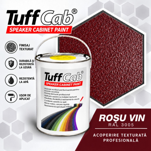 Tuffcab - Wine Red - 5.6Kg Tuffcab - Wine Red - 5.6Kg