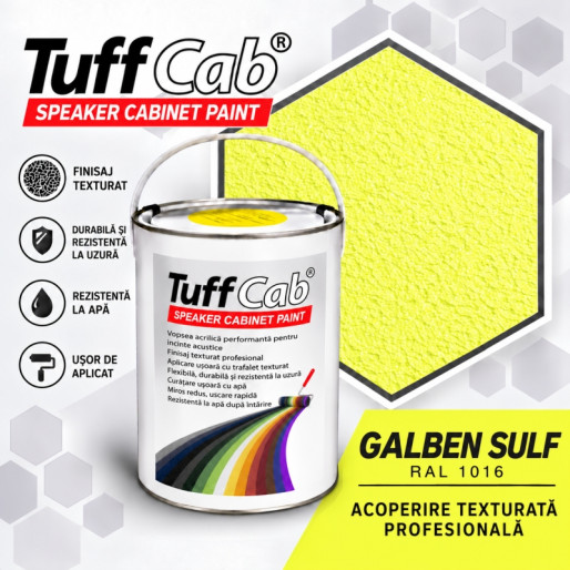 Tuffcab - Sulphur Yellow - 5.6Kg Tuffcab - Sulphur Yellow - 5.6Kg